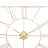 Pom CosmoLiving by Cosmopolitan Metal Open Frame Square Wall Clock-56106023