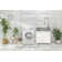 All-In-One 28" L x 22" W Free Standing Laundry Sink with Faucet