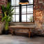 Banc en bois massif