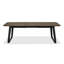 Airius Extendable Metal Base Dining Table-274750600-274750603