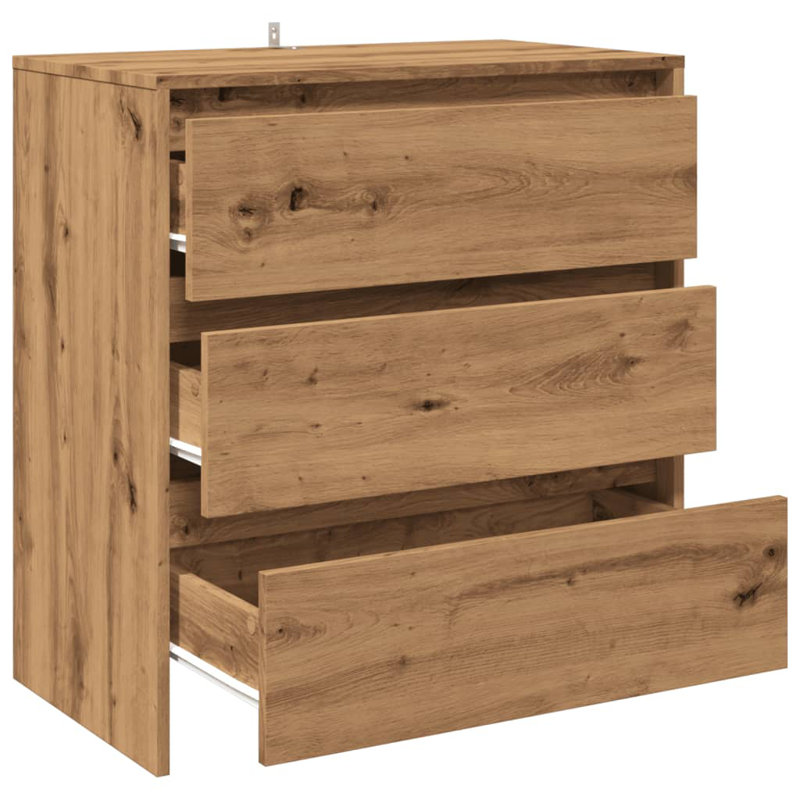 Carbondale 70cm W Chest of Drawers, Artisan Oak