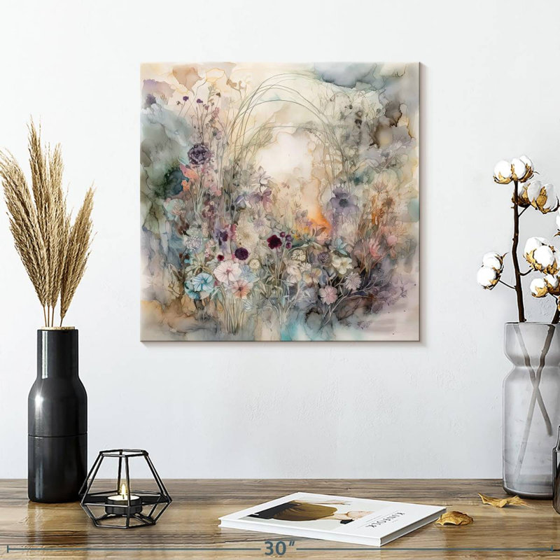 The View From Here I, 16" H x 16" W