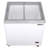 Maxx Cold 31" Sliding Glass Top Mobile Ice Cream Display Freezer - 5.8 Cu. Ft. (164L)