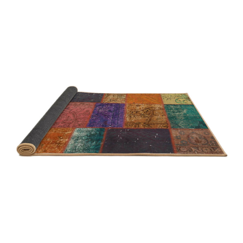 Patchwork Indoor Rug, Round 7'