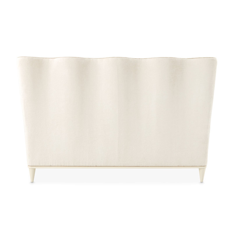 La Terrazza Panel Bed - Creamy Pearl, King