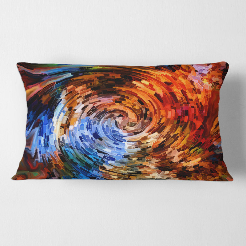 Abstract Throw Pillow