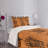 Ambesonne African Bedspread Set Native Charcoal Grey Dark Orange-105656859