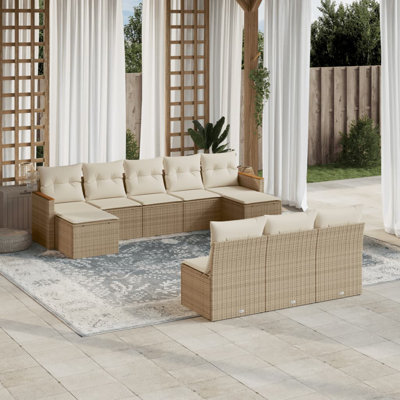 Ensemble de canapé de jardin Vidaxl