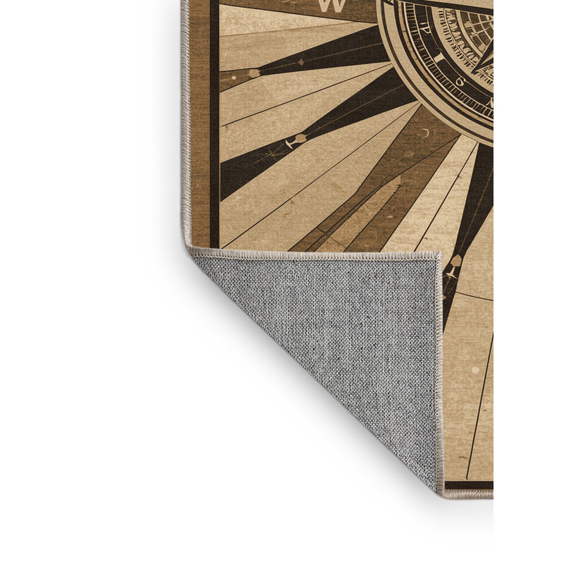 Tapis lavable à la machine Art Deco, 4 x 2