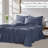 Vilano Springs Extra Deep Pocket Sheet Set, 6-Piece Ultra Soft Microfiber Sheets and Pillow Cases, Wrinkle Resistant, Easy Care-86340213-86340229