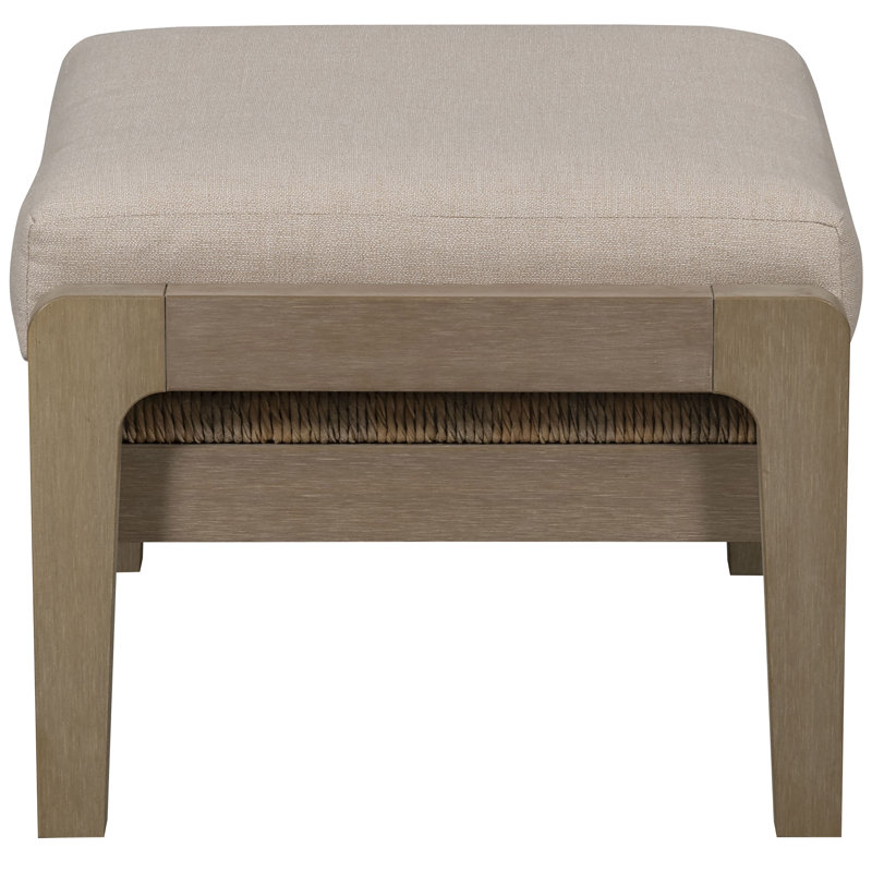 Drift Outdoor Ottoman, Toodaloo Natural