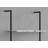 Bookshelf, Bookcase, Etagere, Ladder, 5 Tier, 72"H, Office, Bedroom, Metal, Laminate-945477464