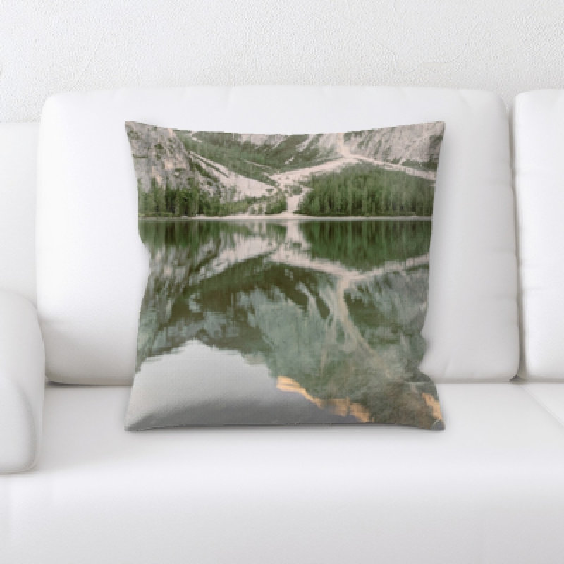 Microsuede Throw Pillow