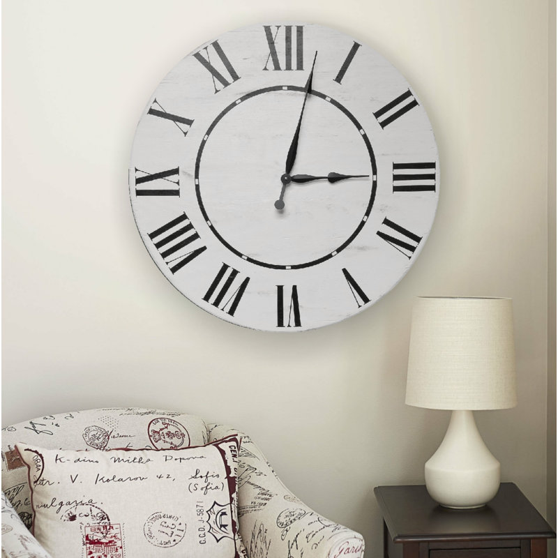 Cosimo Wood Wall Clock, Medium