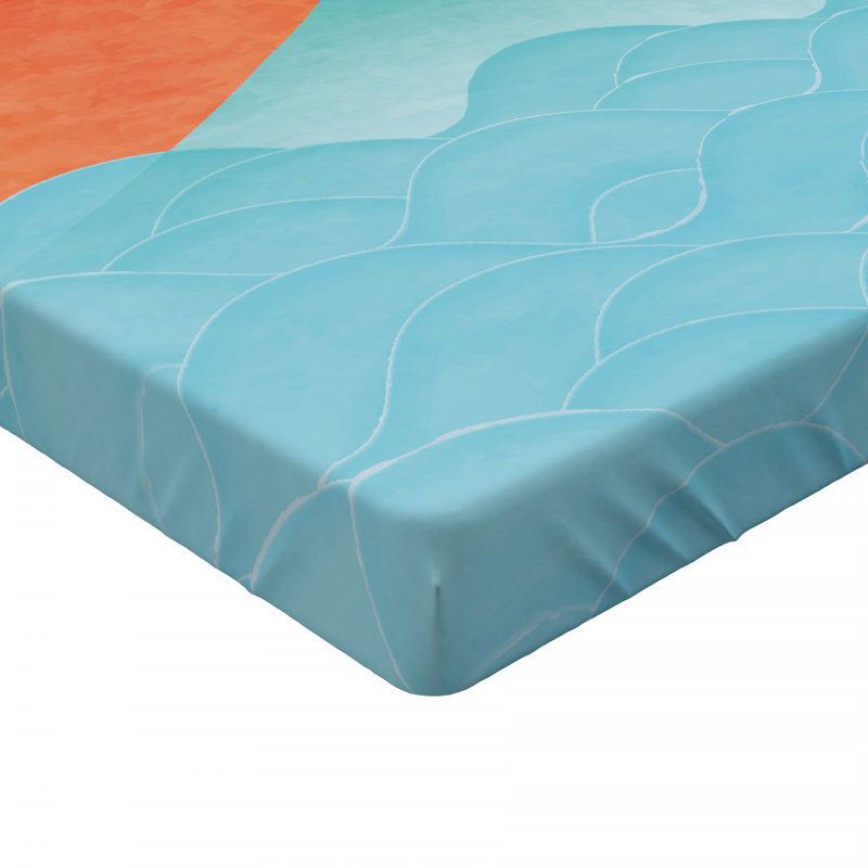 Microfiber Patterned Fitted Sheet, Full Fitted Sheet