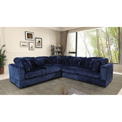 Canapé modulaire 5 pièces avec 5 coussins