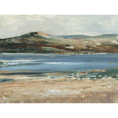 Tayel Mountain View Across The Lake II by Ethan Harper - Wrapped Canvas Print