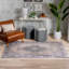 Nile Vintage Machine Washable Flat-Weave Medallion Beige Rug-61348680