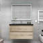 Ensemble de meuble-lavabo mural simple 42 po Lords Kody-469747325