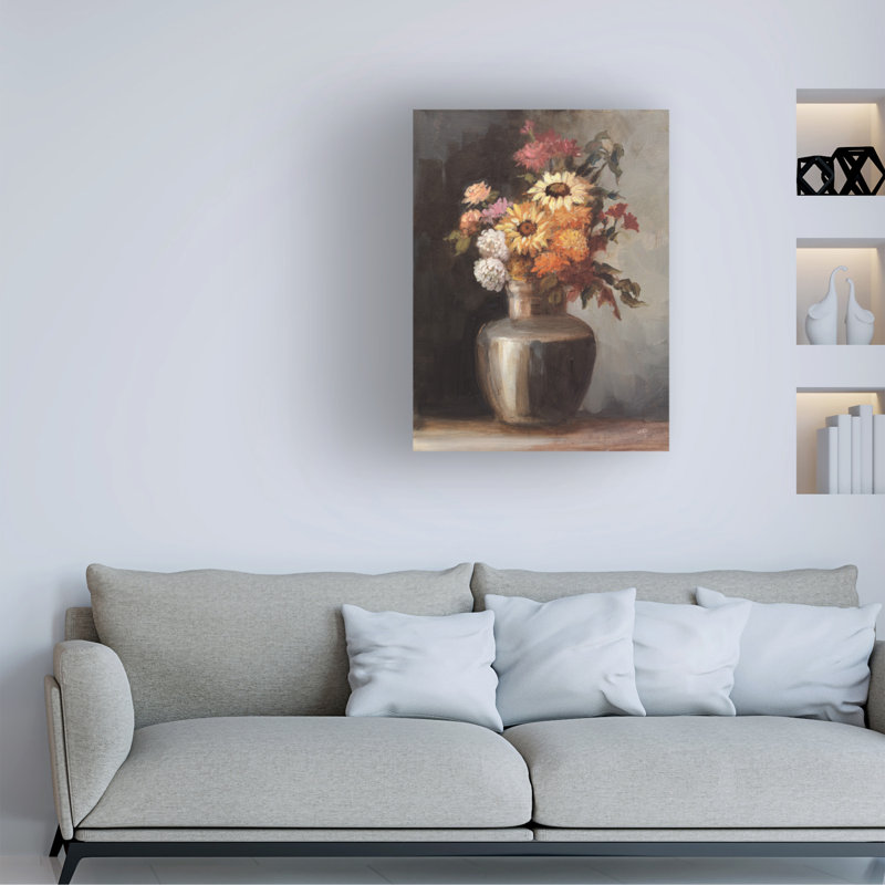  «Julia Purinton Echoes Of Autumn No Pumpkins», art mural sur toile, H 47 po x l 35 po