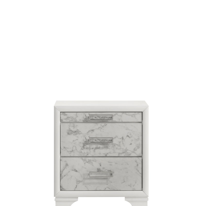 Soul Modern Style Nightstand Made With Wood, Nightstand