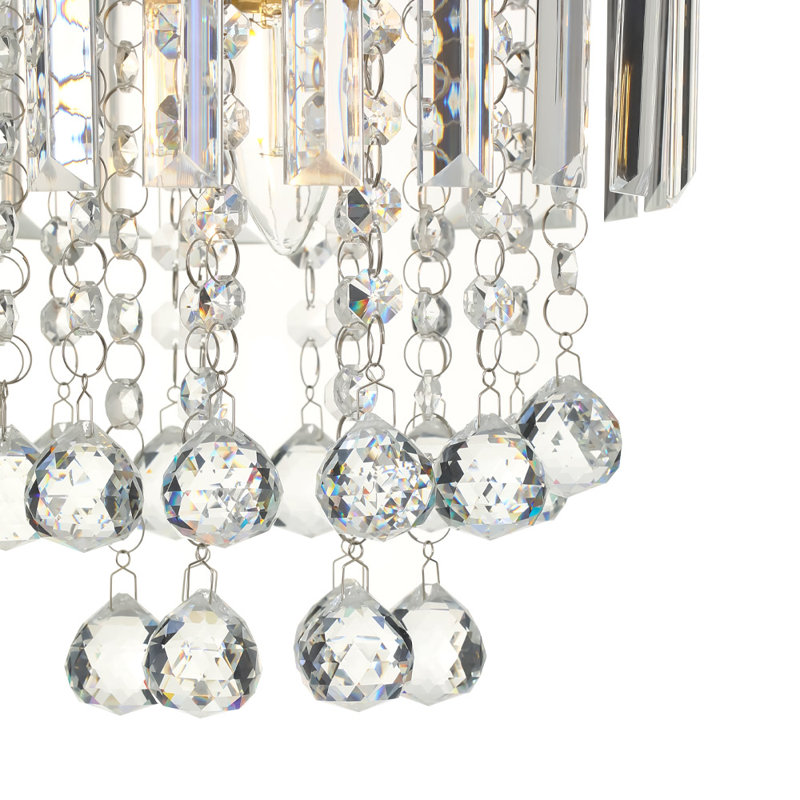 Crystal LED Flush Mount