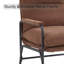Modern Accent Chair, Reclining Chair With Adjustable Backrest
