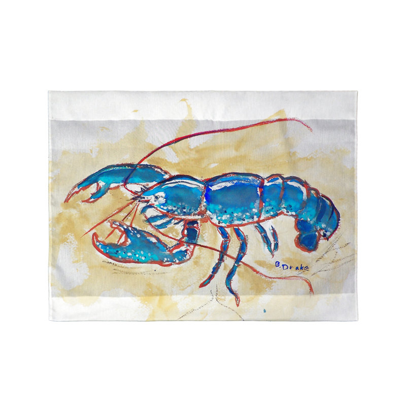 Suspension murale d’extérieur homard Sena