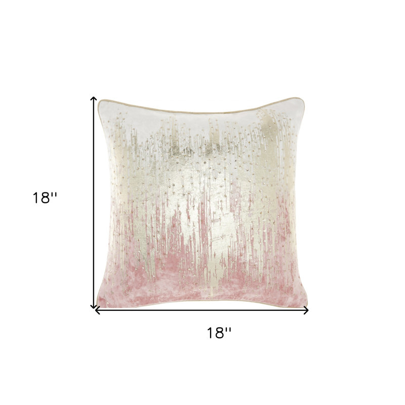 Throw Pillow, Pink