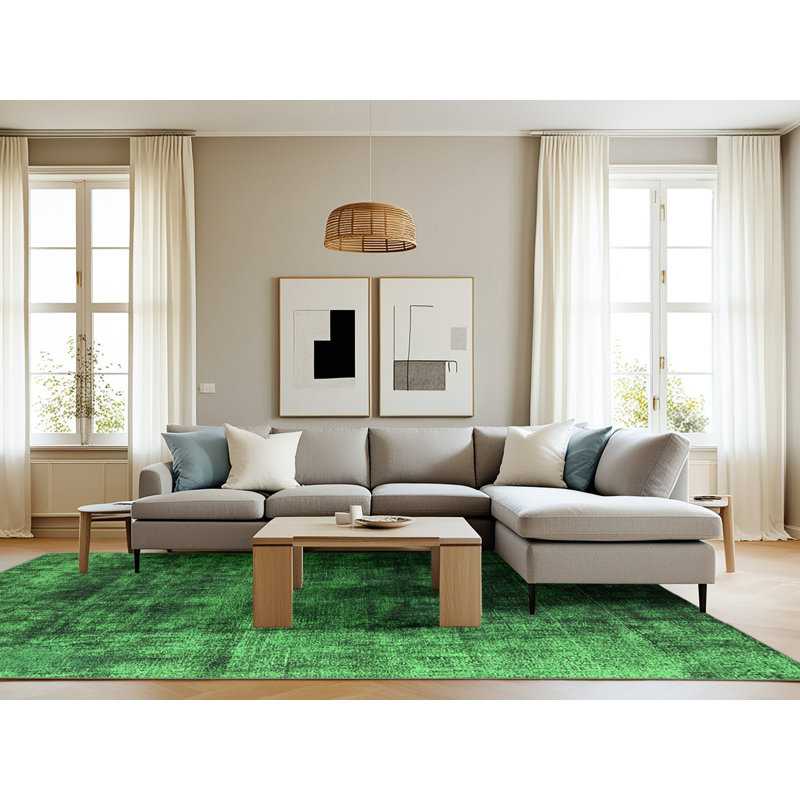 Eliza-Mae Washable Abstract Indoor Rug, Rectangle 8' x 10'