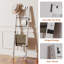 6 Tier Ladder Shelf With Removable Hooks-1349657839