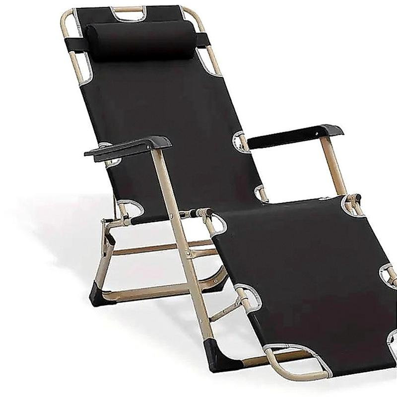 deck chair black
