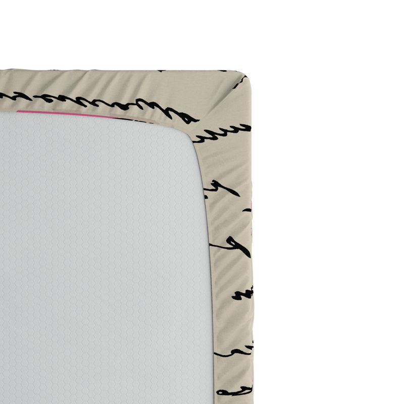 Microfiber Patterned Fitted Sheet, Full Fitted Sheet