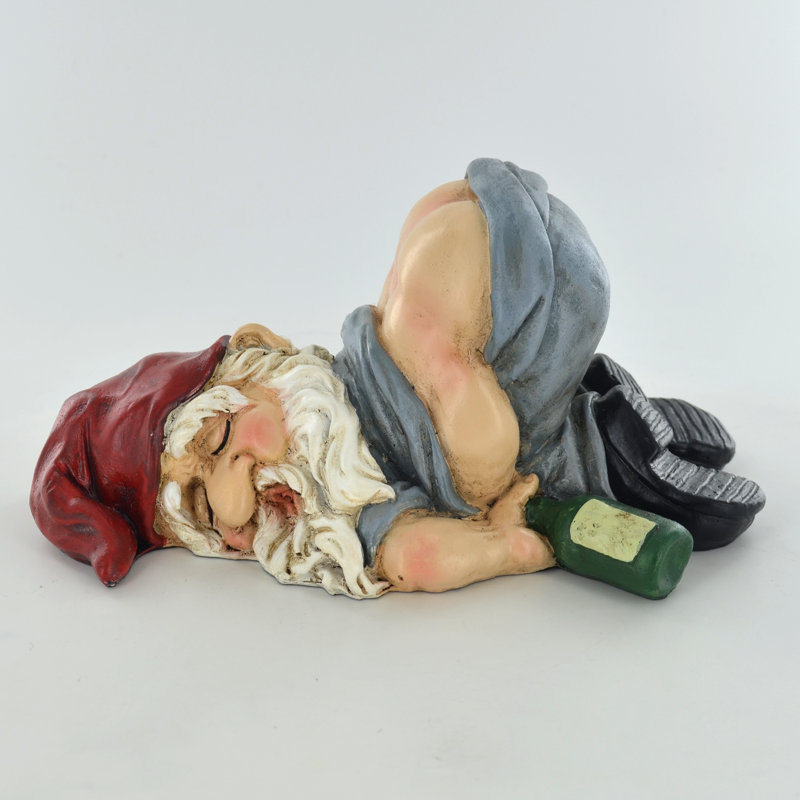 Hallsville Tipsy Gnome Fairy Garden