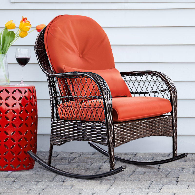 Ambrosio Outdoor Rocker Chair