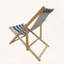 Ensemble de 2 chaises longues pliantes Populus
