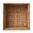 13" x 13" Hyacinth Storage Shelf Cubes - Cinnamon Wicker Baskets - Set of 4-126609205