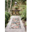 Tapis floral transitionnel Lilia, noir-1132068922