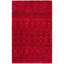 Overdyed One-of-a-Kind 4' 1" X 6' 3" Hand Knotted Area Rug