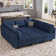 Devoiry 90.2'' Variable Sectional Upholstered Storage Sofa Bed Module Polyester Blend Couch Sleeper