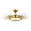 Soleil 1 - Light LED Semi Flush Mount by Suzanne Kasler