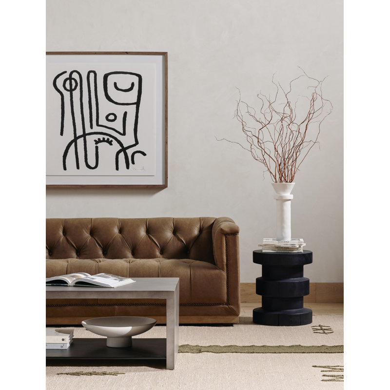 Inez End Table, Black