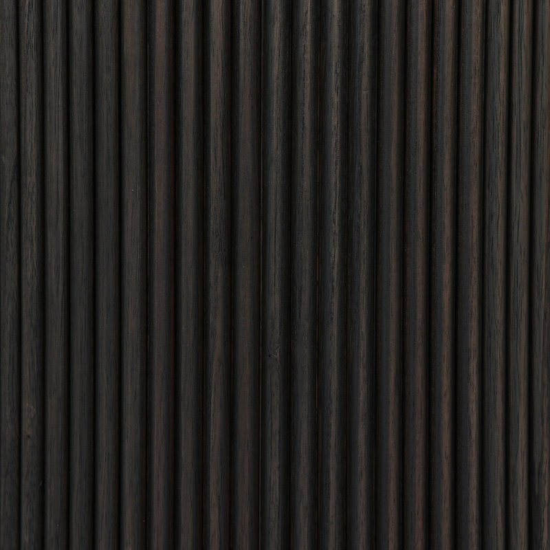 Ona End Table-Amber Mindi Veneer, Smoked Black Mindi Veneer
