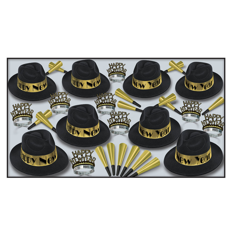 New Year's Party Hat, Gold