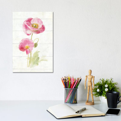 June Blooms IV by Danhui Nai - Wrapped Canvas Painting