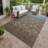 Machine Washable Indoor/Outdoor Chantille ACN2567 Abstract Rug-397483-397484