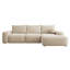 Carnos L-shaped Sofa Bed with Ball Cushion-763338600-763338607
