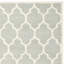 Tapis bleu clair en laine touffeté à la main Carolene-1167294852