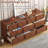 63 Inch Dresser for Bedroom, 10 Drawer Dresser with Large Drawers, Mid Century Modern Wide Wood Chest for Living Room, Hallway, Cherry Wood Color-827766338