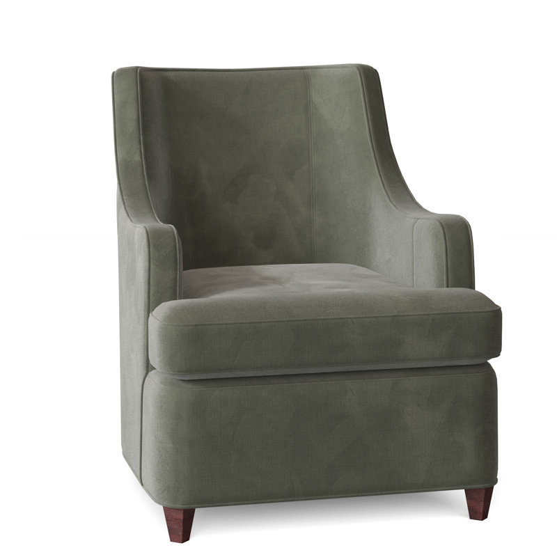 Fauteuil à oreilles Libby Langdon, Noisette, Polyester saule 9953